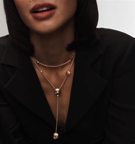 chanel gold chain choker|Chanel necklaces official website.